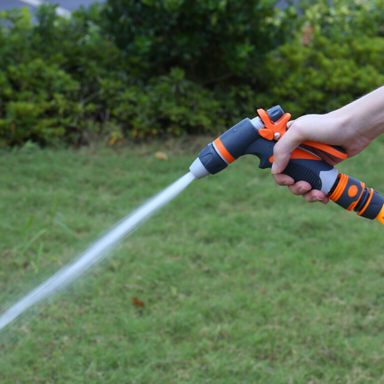 Plastic Sprinkler Garden Water Sprinkler Orange Gun Irrigation Nozzle Get Wise Tools 0378